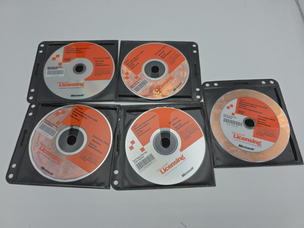 Microsoft Licensing SQL Server 2005 Standard Edition Set• 32-bit • 228-05236