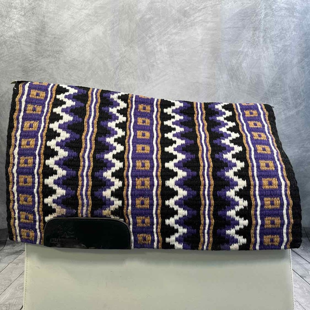 Cedar Creek Wool Multi-Color Western Blanket