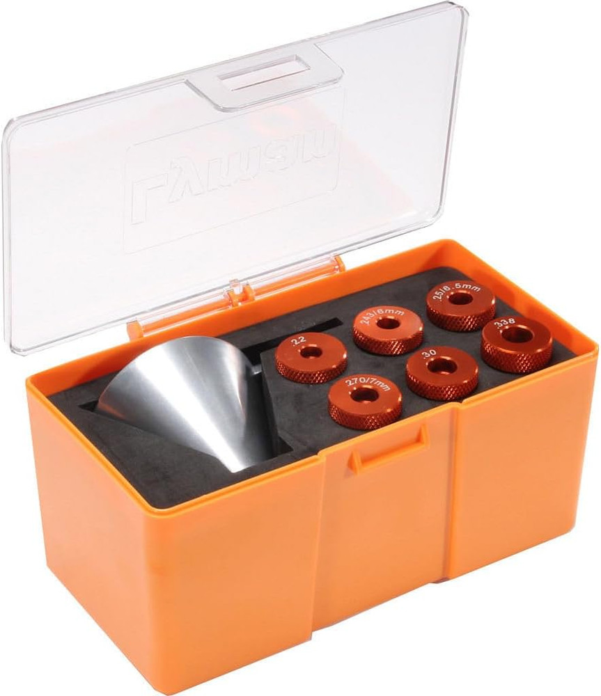 Products Brass Smith Pro Powder Funnel System, 5, Orange