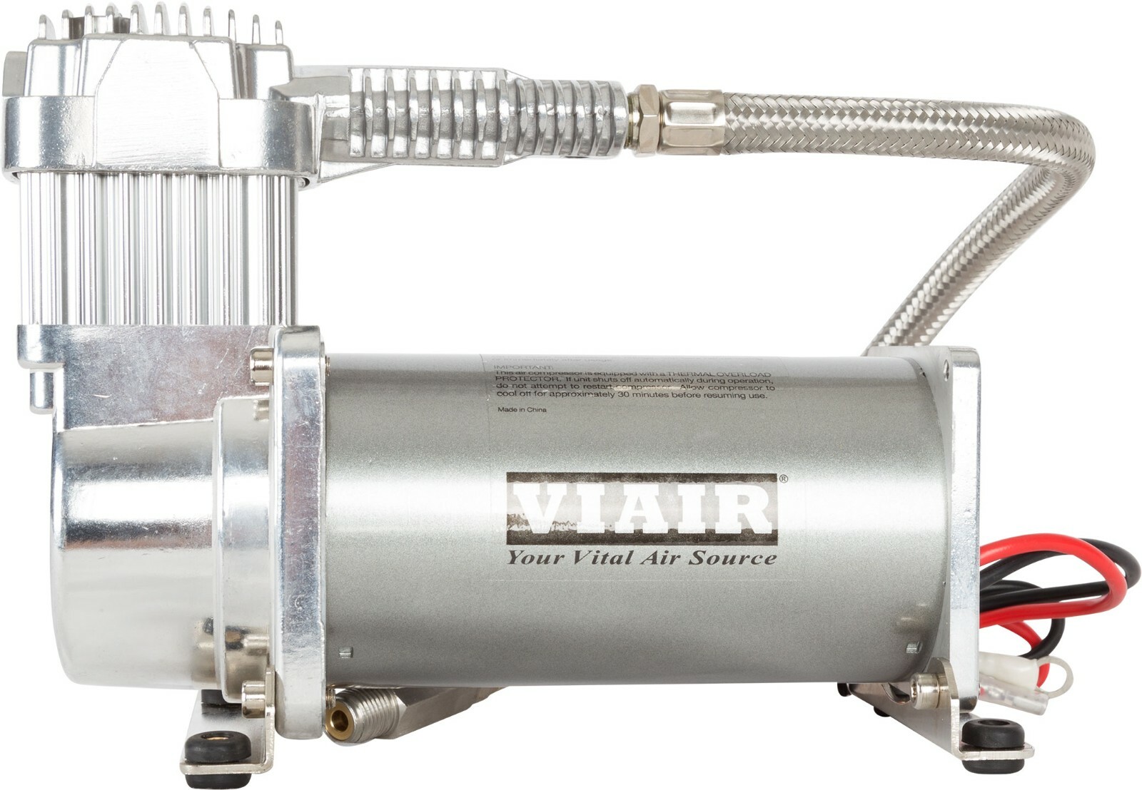 VIAIR 380C Truck Mount Air Compressor w/ 200 PSI Pressure Switch & 40 Amp Relay