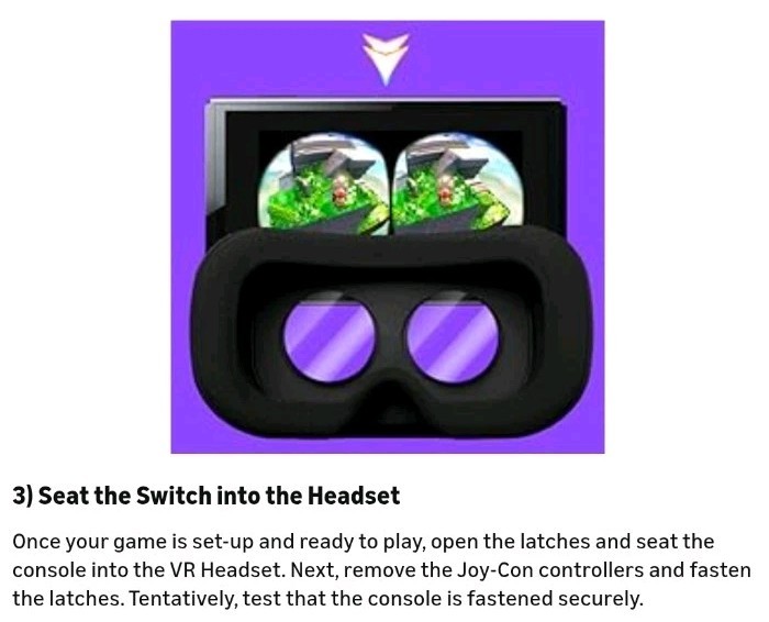 🎮 ⭐ Orzly VR Headset for Nintendo Switch & OLED – Adjustable Lens Black