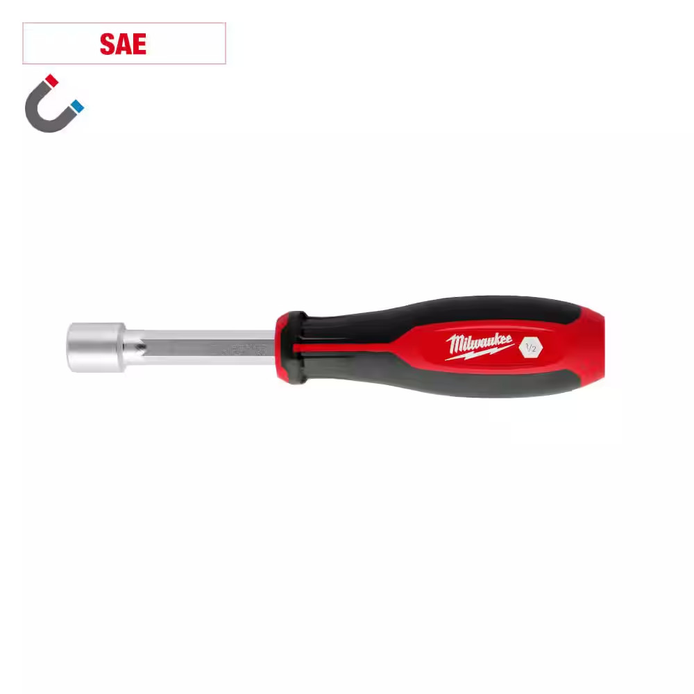 1/2 In. Hollowcore Magnetic Nut Driver