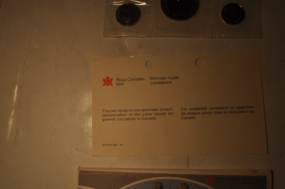 1979 Royal Canadian Mint Set