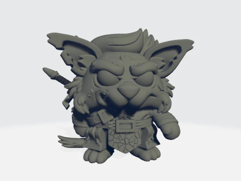 Chibi Tykes - Fighter Dog