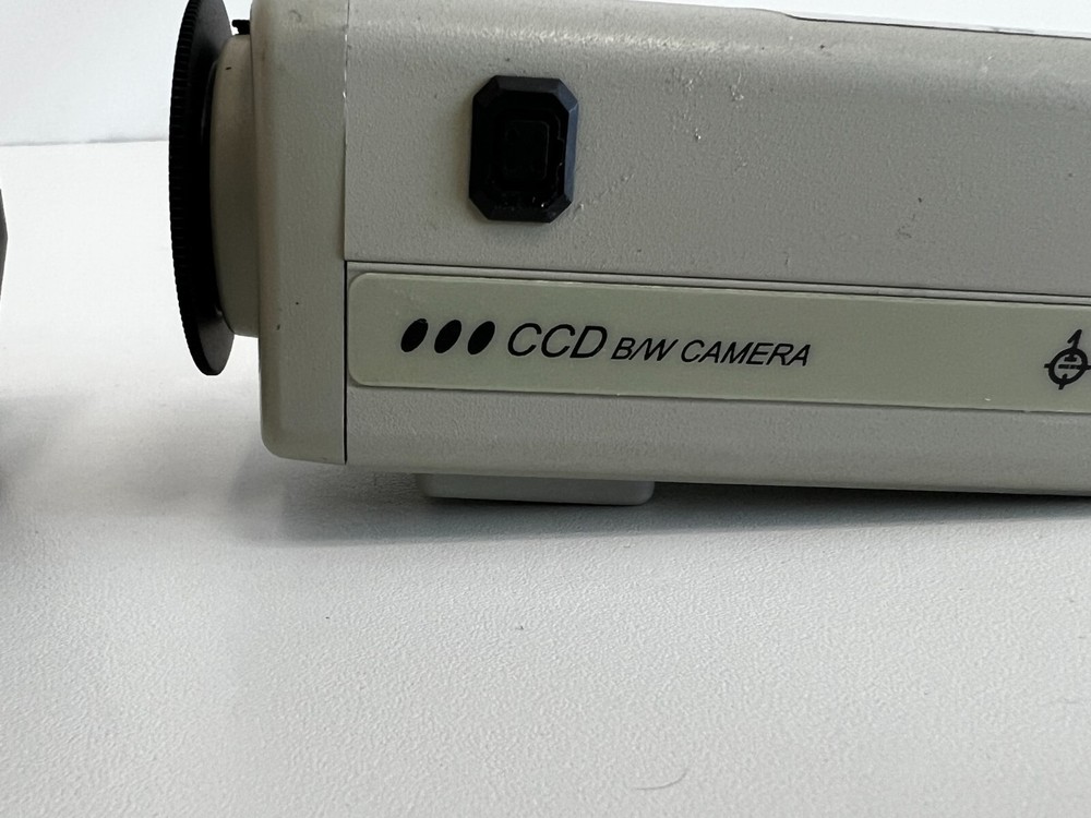 National Electronics CCB B/W Camera with Power Supply
