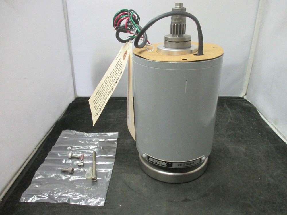 Beck 20-2703-31 NM MOTOR ASSEMBLY