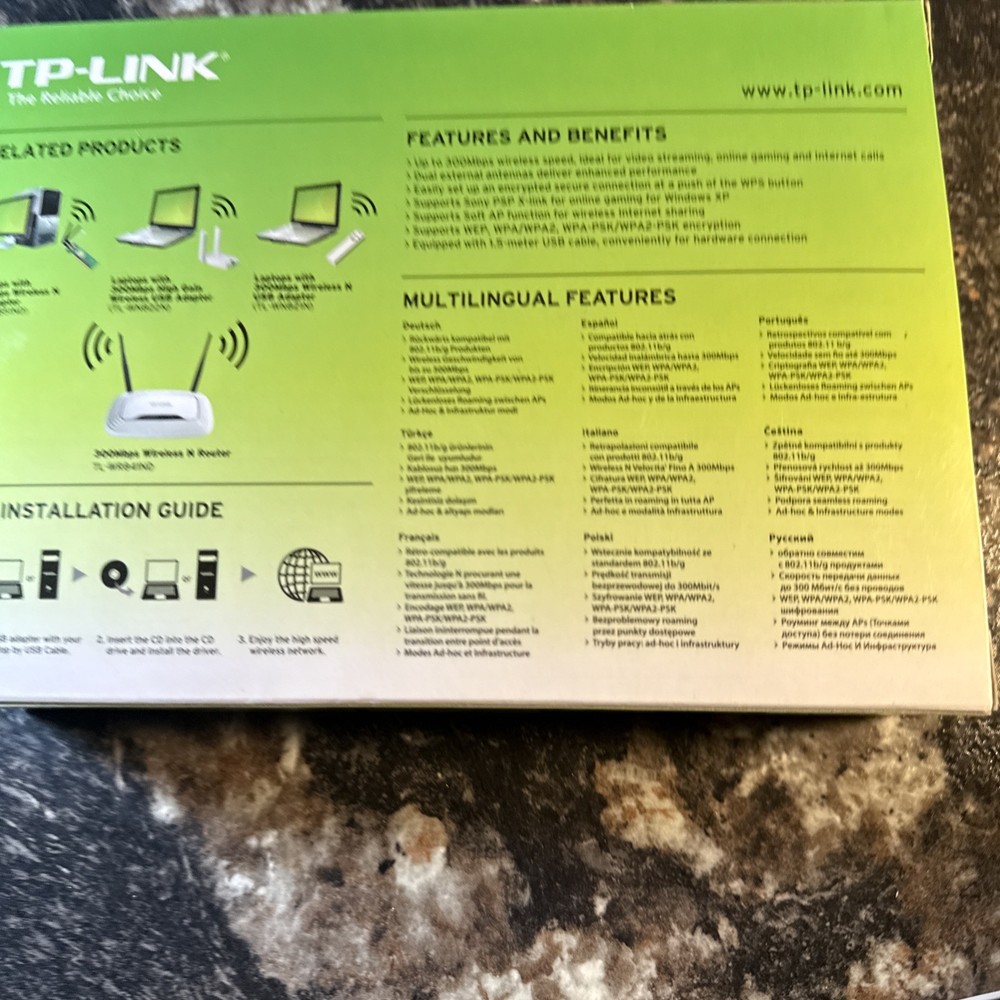 TP-Link T4UH   Wireless USB Adapter