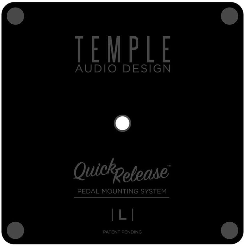 Temple Audio Quick Release Pedal Plate with Screw - Large