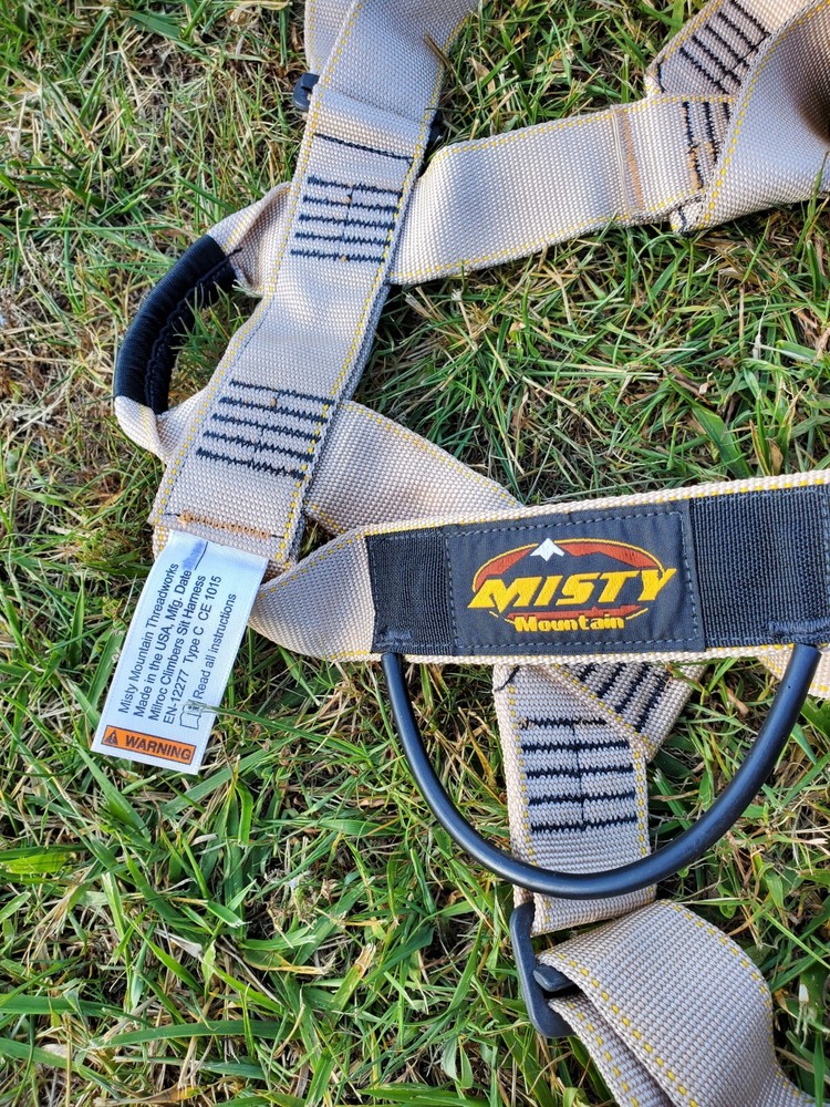 Misty Mountain Milroc Sit Harness Climbing