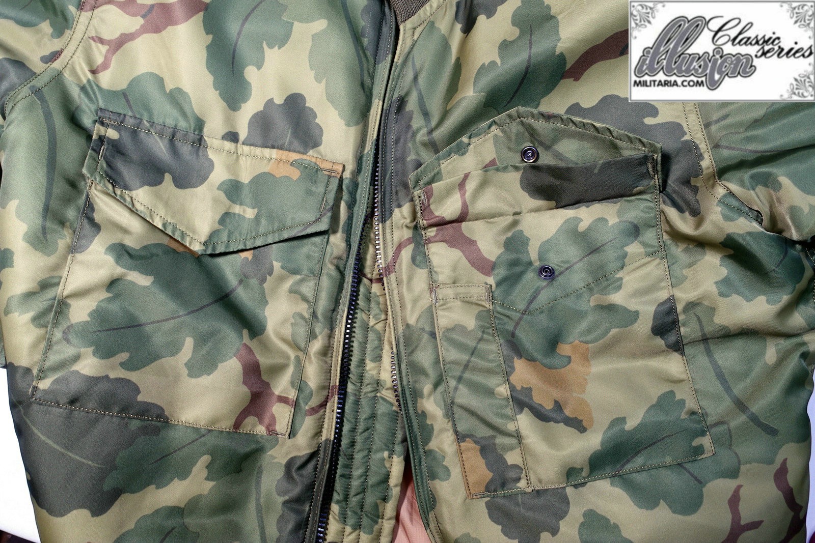 nylon G-8 flying jacket，camouflage Mitchell