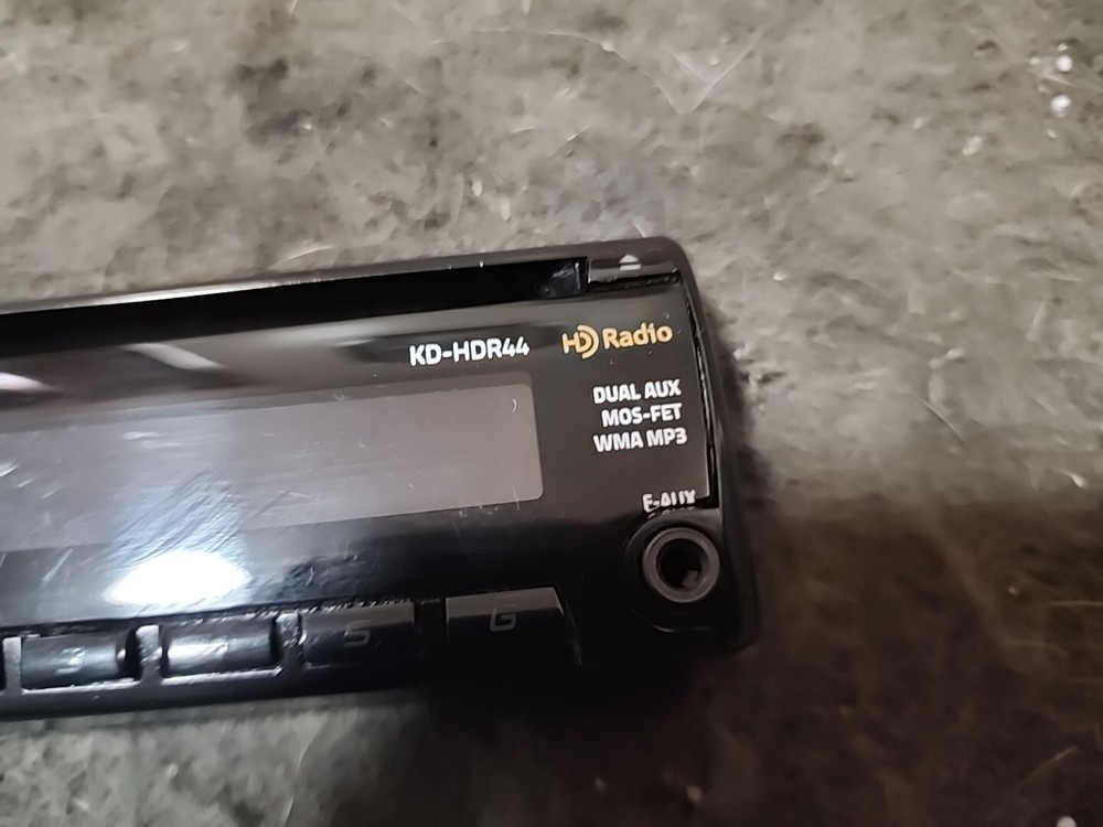 JVC KD-HDR44 Faceplate ONLY TESTED