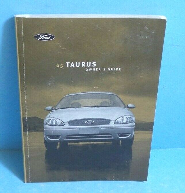 05 2005 Ford Taurus owners manual
