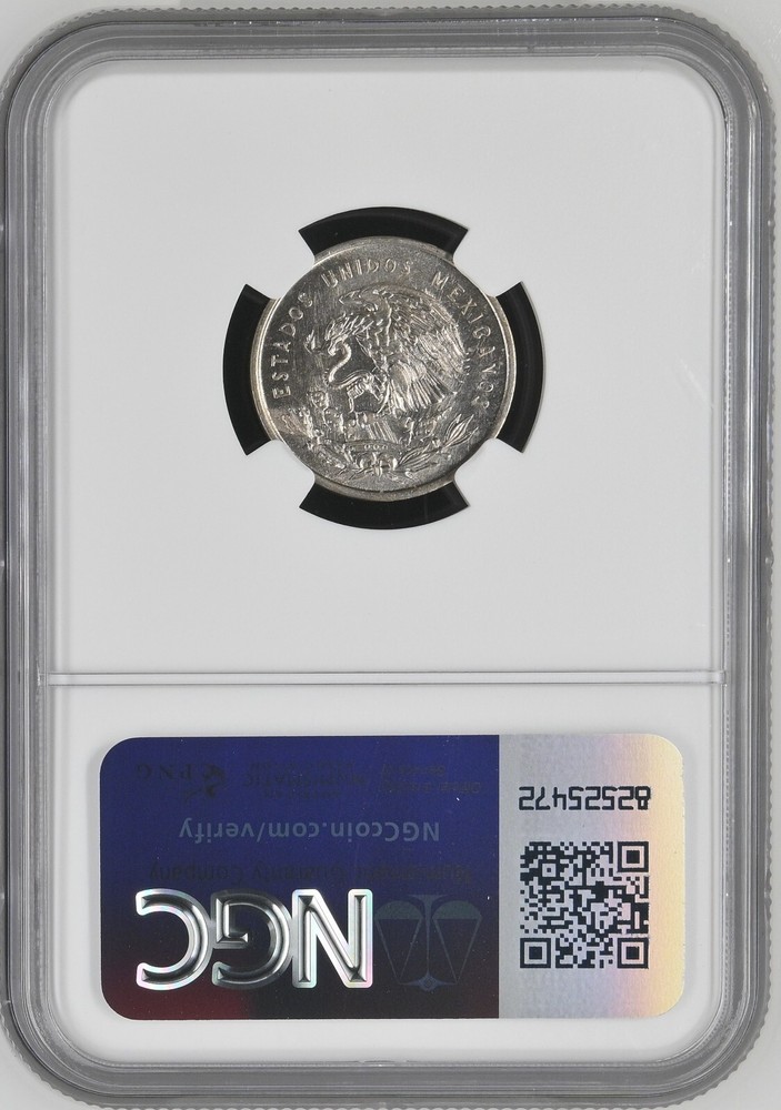 1950 Mo Mexico 5 Centavos NGC MS 64