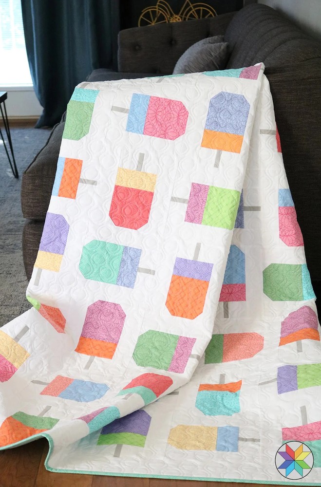 Juice Pops Quilt Pattern by A Bright Corner