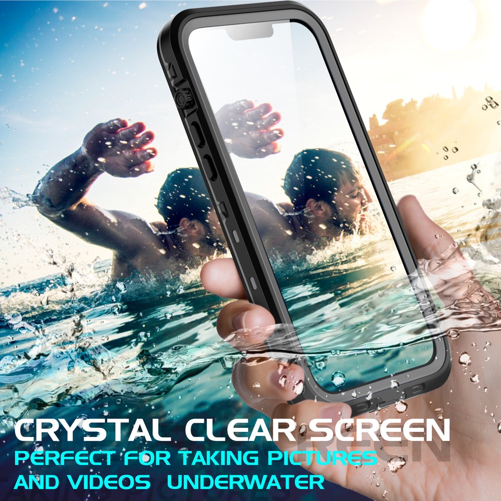 For Apple iPhone 13 | Pro | Pro Max | Mini Waterproof Case with Screen Protector