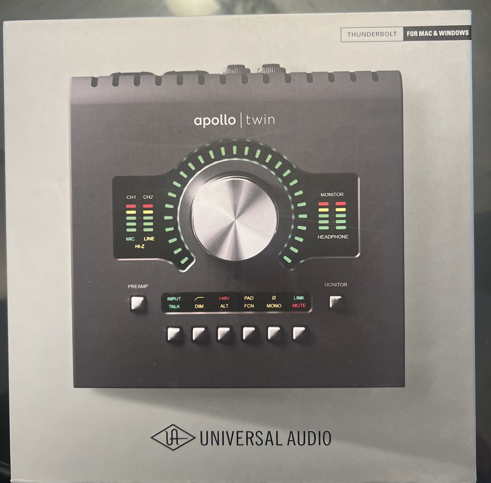 Universal Audio Apollo Twin Thunderbolt Audio Interface