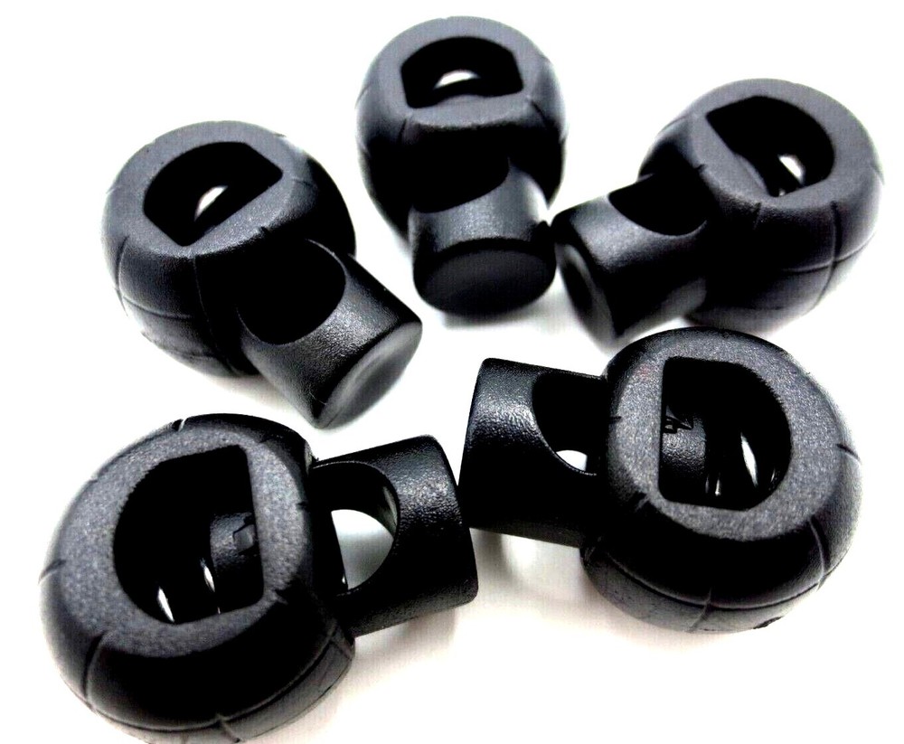 Draw String Slide Lock Spring Loaded For Swim Trunk Fit 7.9mm 5/16" Thick String