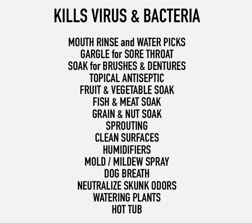 QUART 12% FOOD GRADE HYDROGEN PEROXIDE makes 1 Gallon 3%
