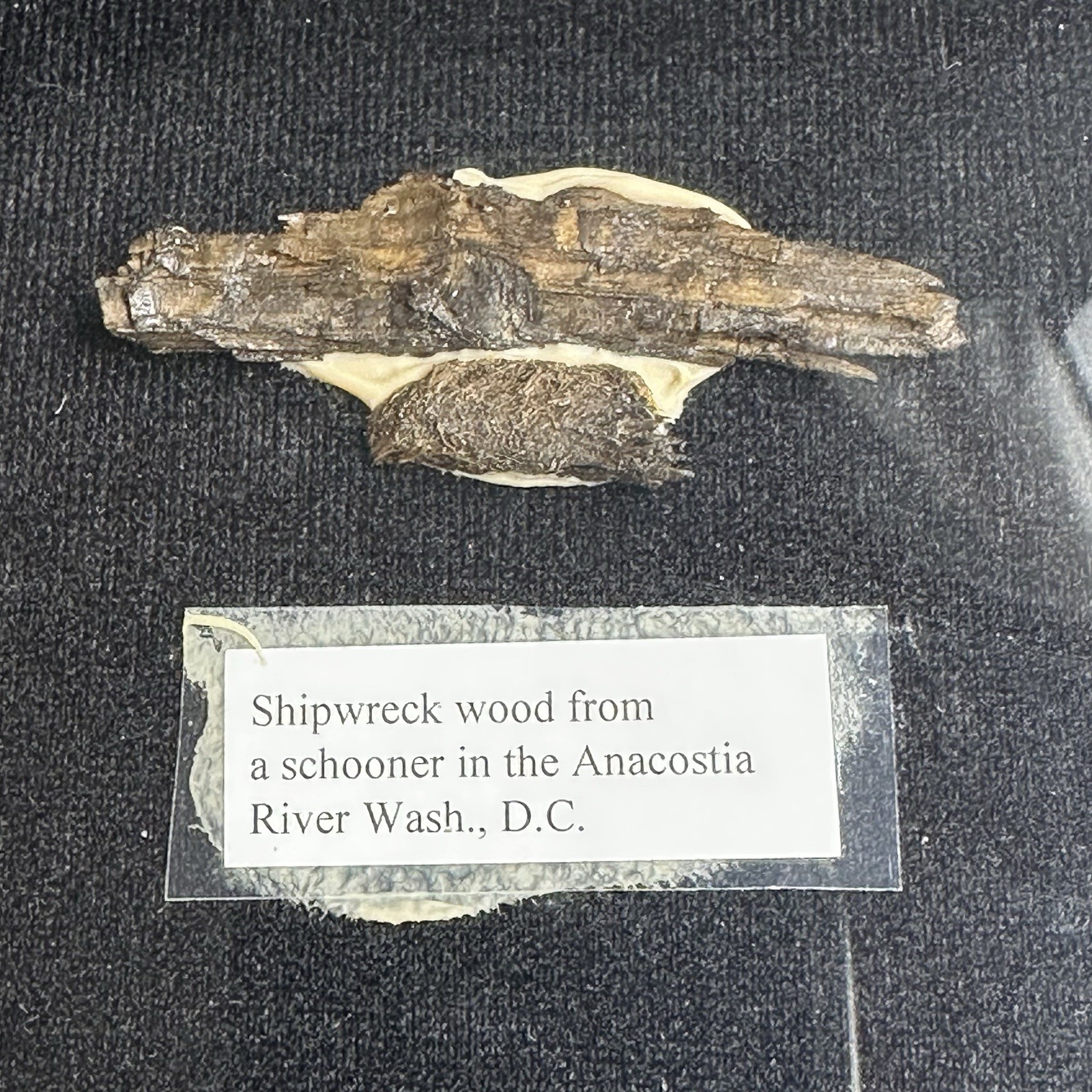 25+ Shipwreck Artifacts in Display Case USS Olympia Pocahontas Civil War Era