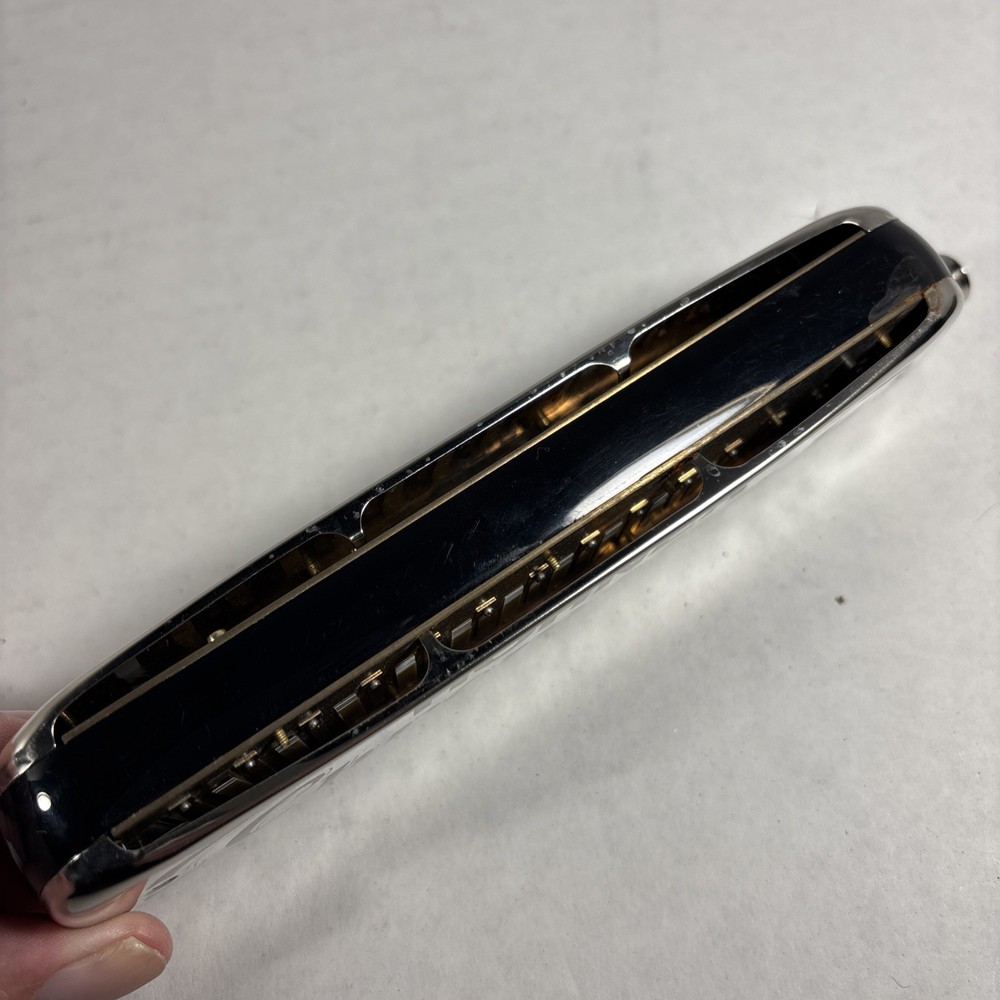 Hohner Chrometta 14 C Harmonica W/ Case 257