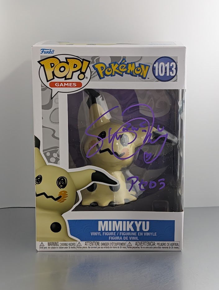 Shiori Mikami JVA Signed Autographed Funko Pop #1013 MIMIKYU Pokemon JSA