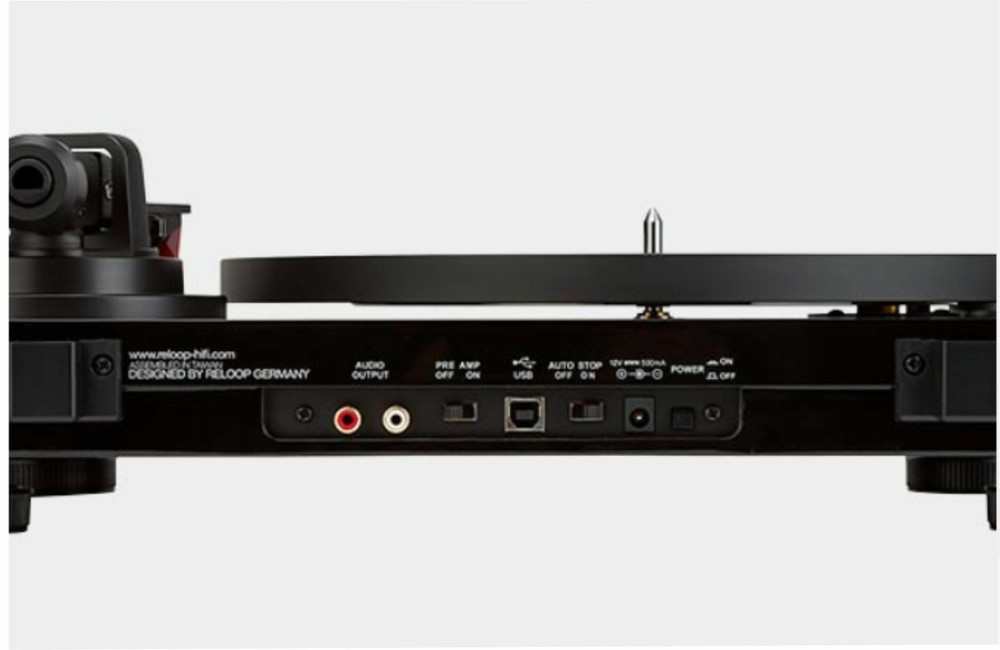 RELOOP Premium analogue HiFi turntable with digital USB-audio interface