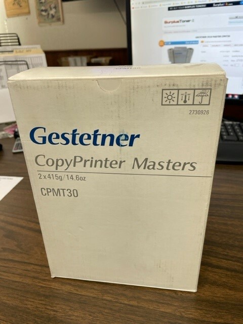 OEM Gestetner CPMT30 Masters