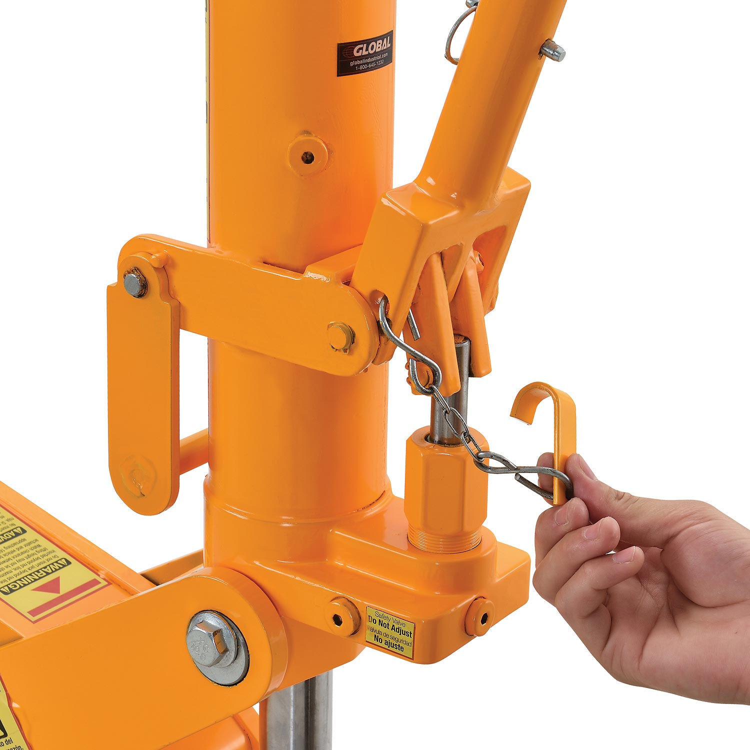 Global Industrial Forklift Jack 8800 Lb. Capacity Steel