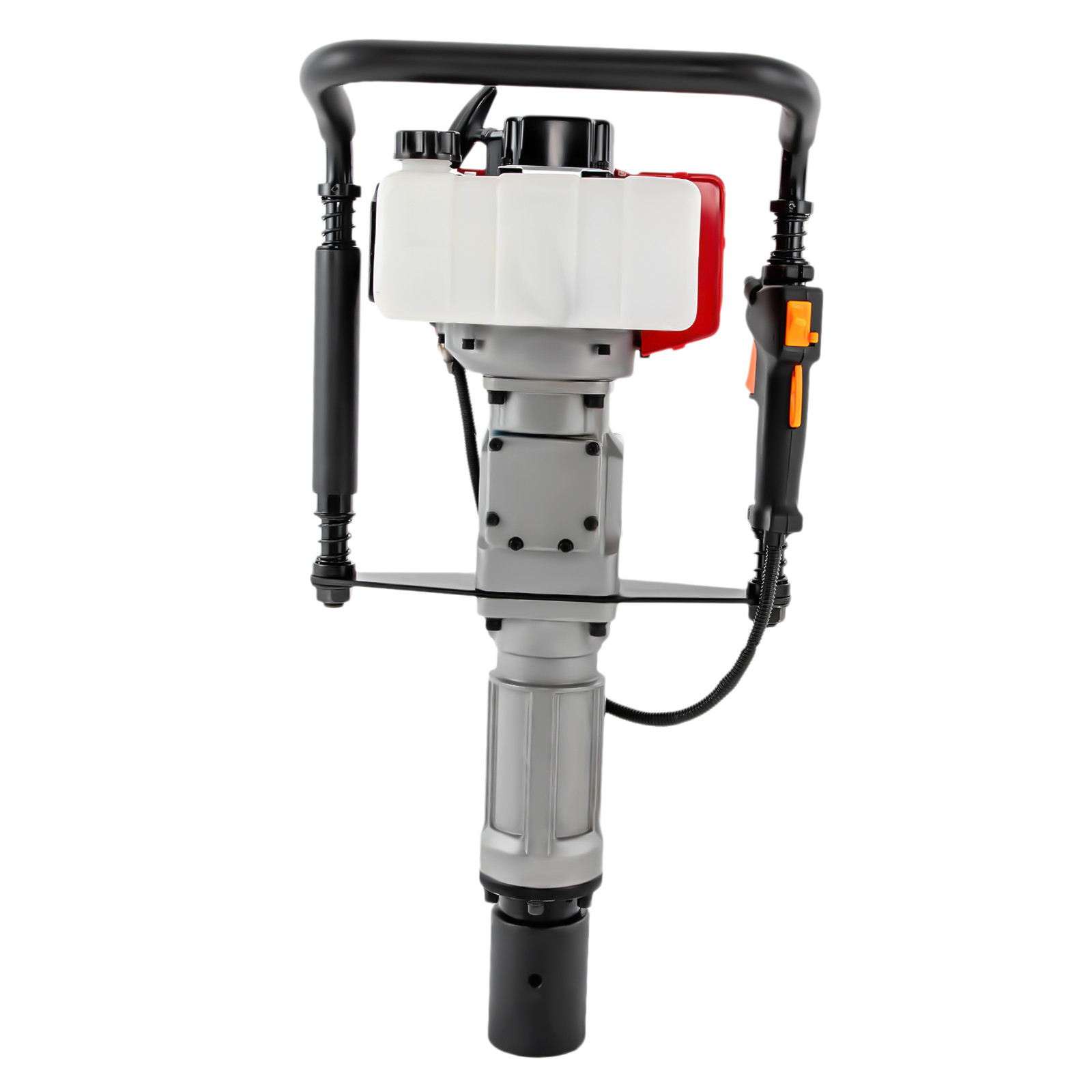 52CC 2.3HP Heavy Duty Gas Powered Fence Pile Driver T-Post Push Gasoline Engine