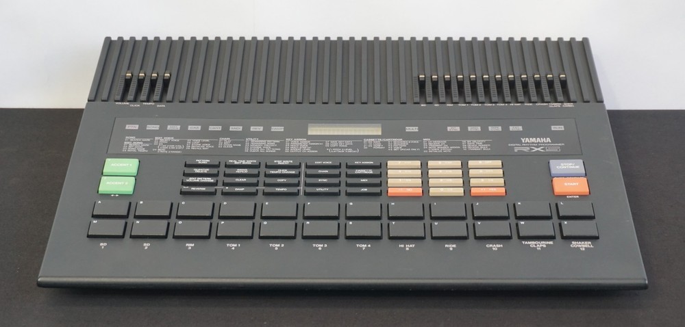 Yamaha RX5 80's Digital Rhythm Programmer - Drum Machine Sequencer W/ Road Case
