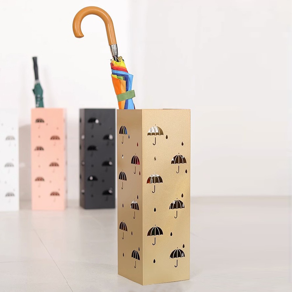 Metal Chic Umbrella Holders Multipurpose Entryway Home Hotel Office Decors