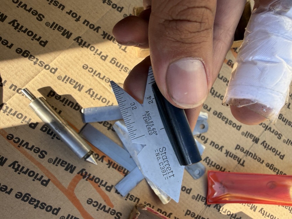 Starrett edge finder