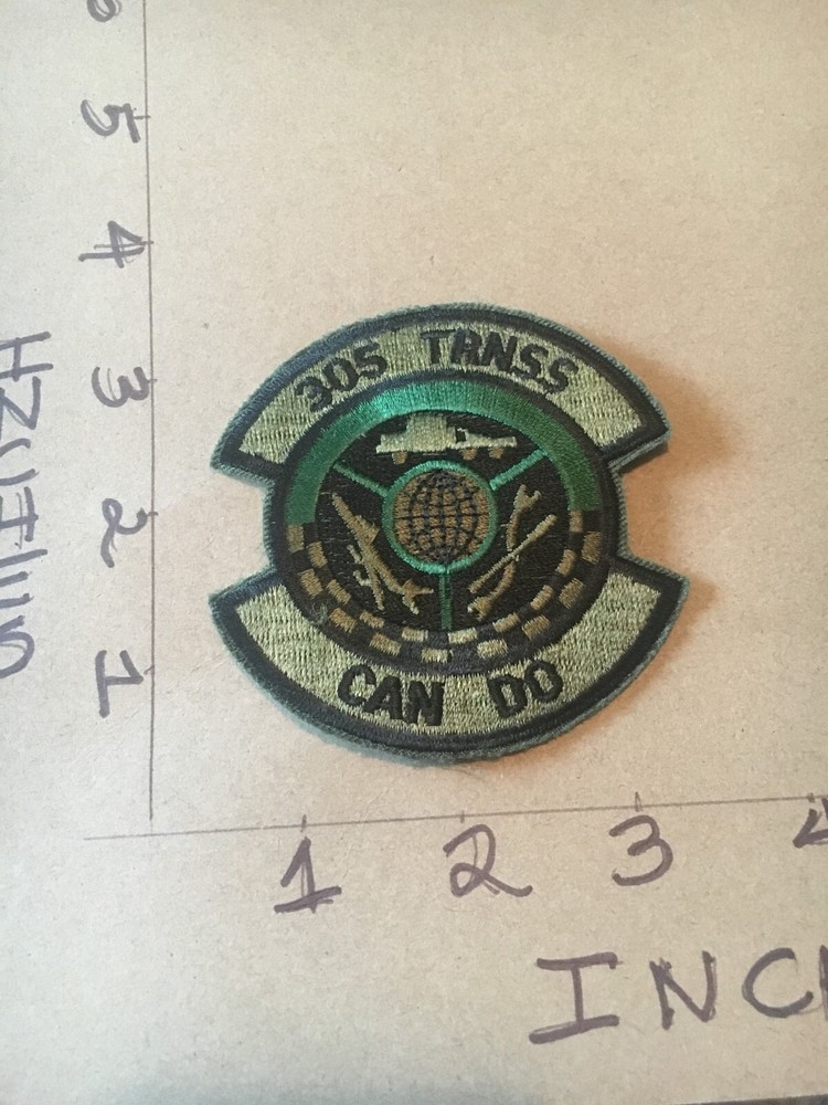 USAF 305th TRNSS Squadron subdued patch 5/28/25