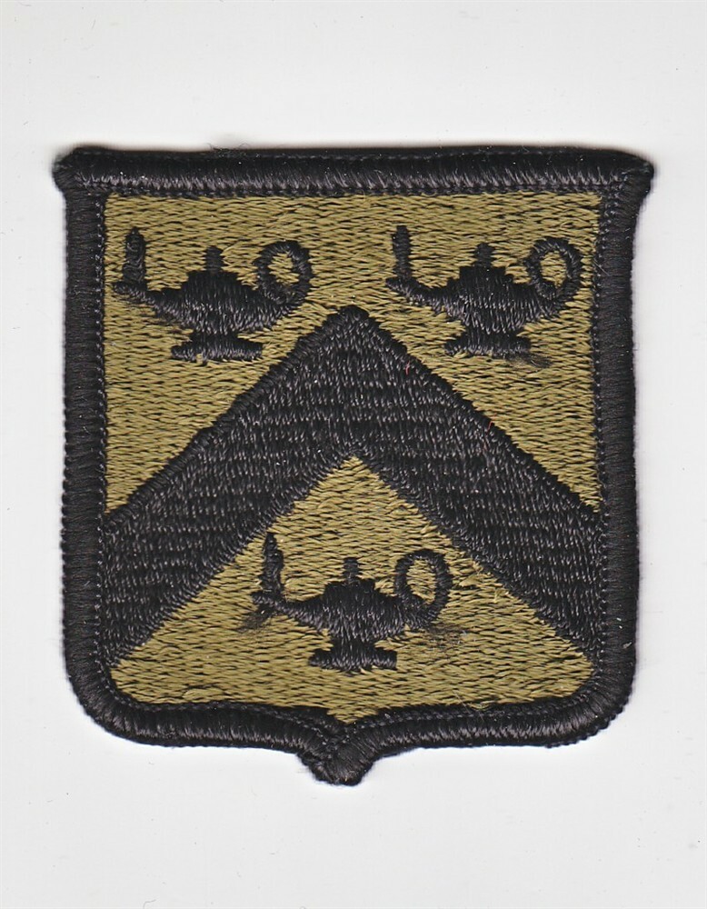 Army Patch: Command & General Staff School - subdued, merrowed edge