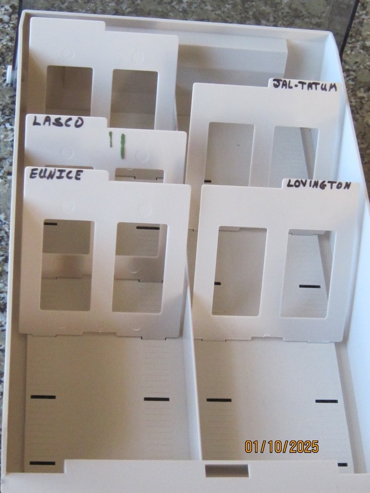 TWO 2 FLOPPY DISK DISKETTE STORAGE CASES HOLDERS