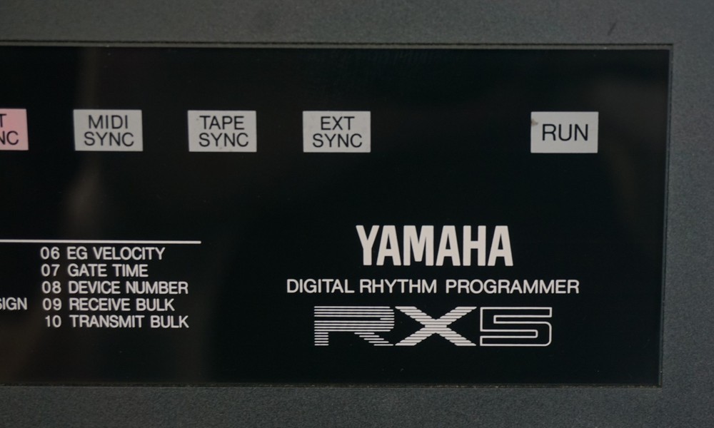 Yamaha RX5 80's Digital Rhythm Programmer - Drum Machine Sequencer W/ Road Case