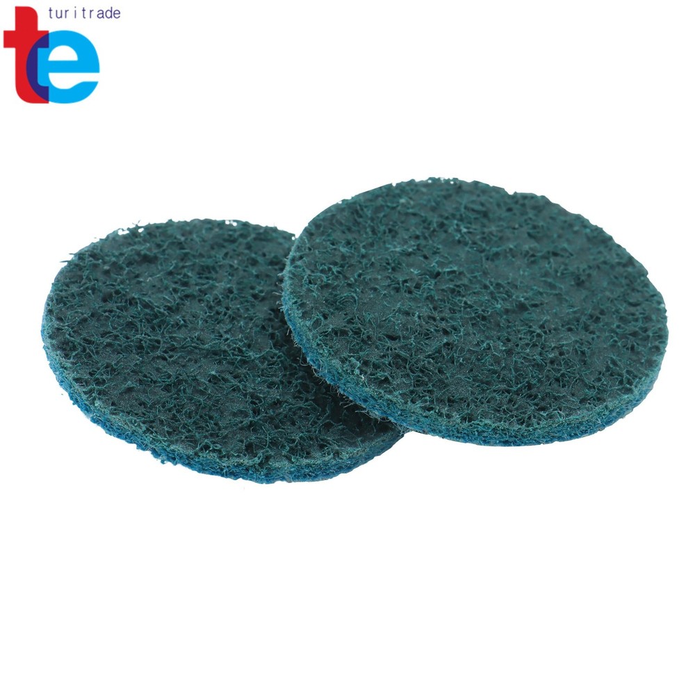 25 Pcs Quick Change Surface Conditioning Disc 2" Blue (Fine) Prep Pad