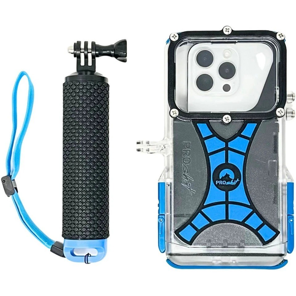 ProShot Dive 2.0 Universal Waterproof iPhone Case with 3-Pack Red Filter