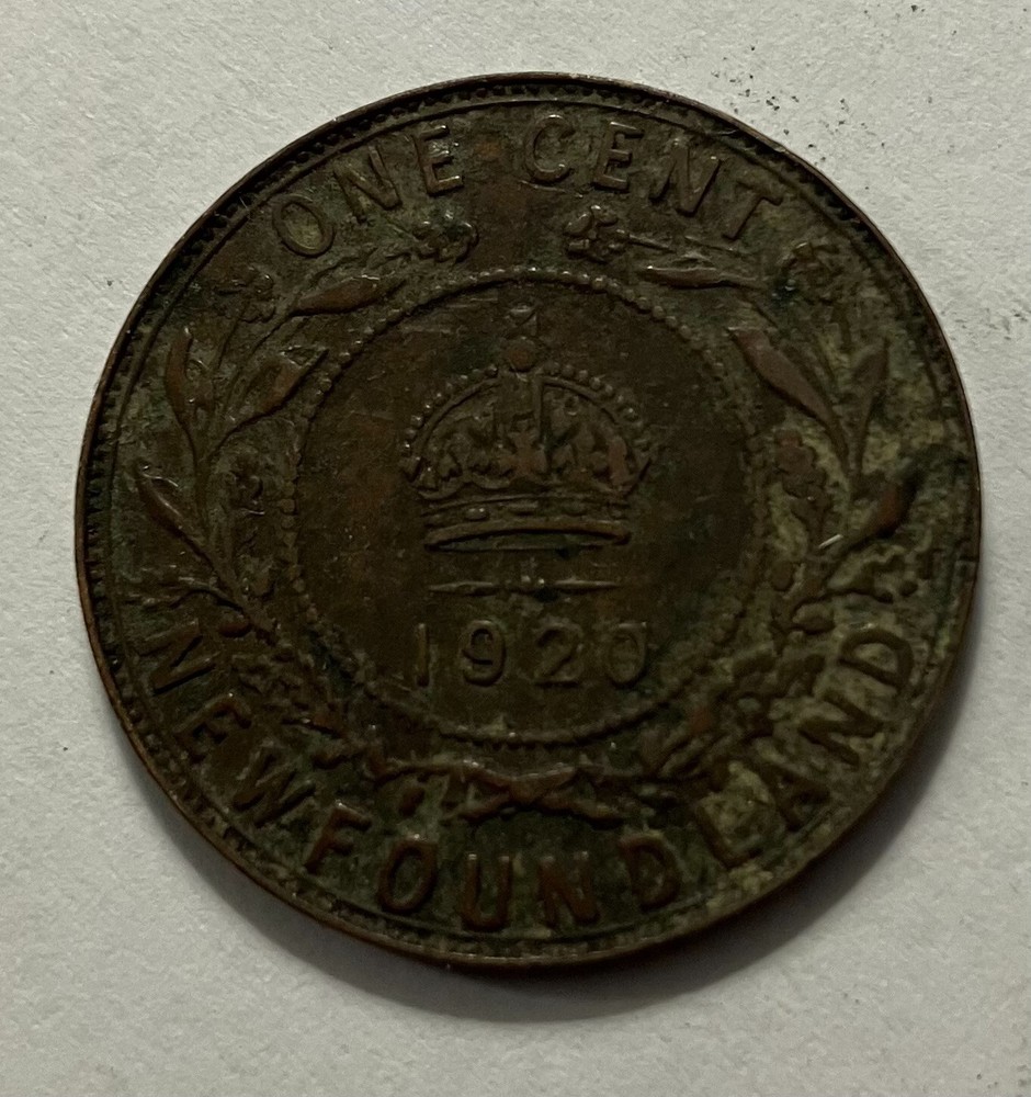 1920 Newfoundland One Cent