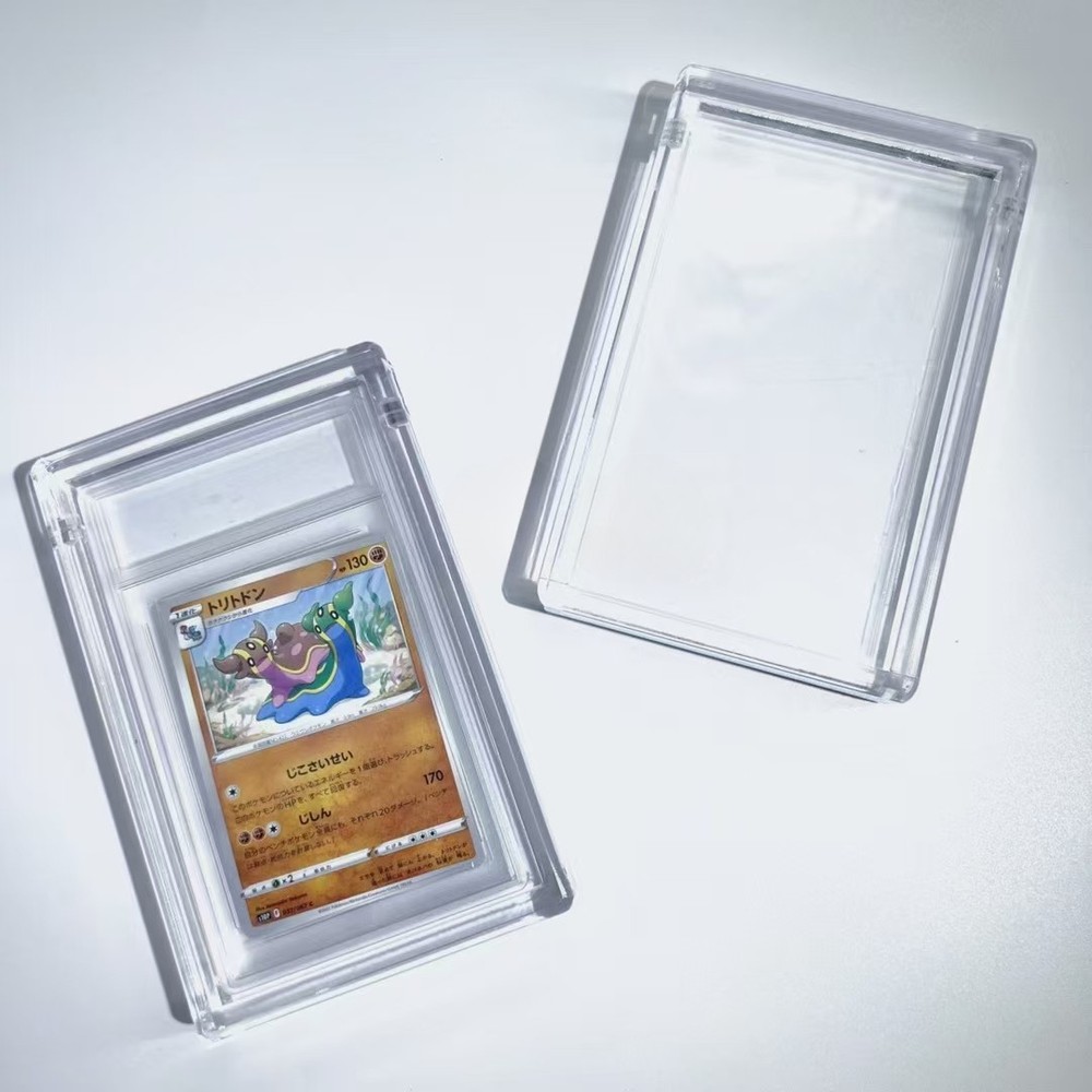 PSA/CGC Graded Card Slab Acrylic Transparent Display Protector Cad Case