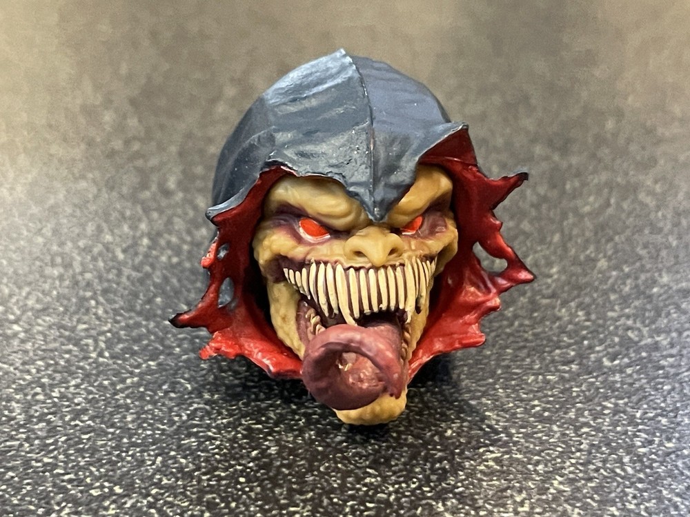 Marvel Legends 6" Scale Spider-Man (DEMOGOBLIN) BAF HEAD MINT (Build-A-Figure)