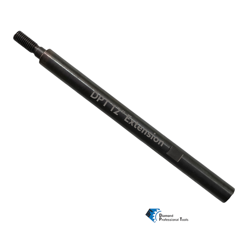 12" Shaft Extension Adaptor 2 Pack for Diamond Core Bits Drill 5/8"-11 Thread