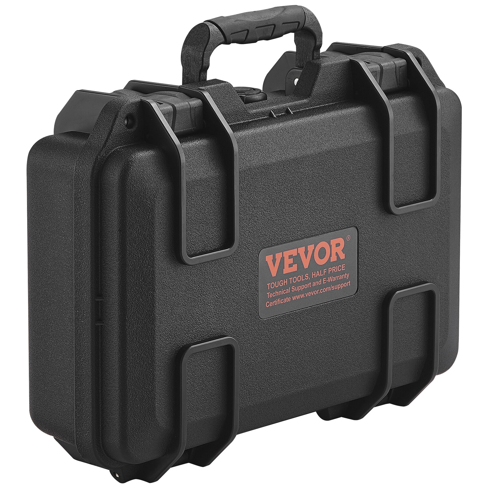 VEVOR Hard Pistol Cases with Pre-cut PU Foam Lockable Pistol Case for 1 Pistol