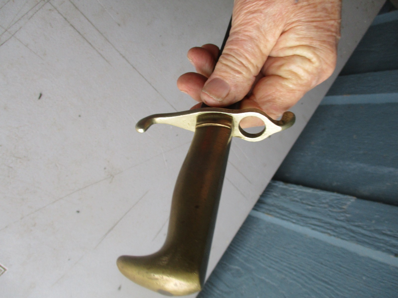 Imperial German M 1871 Cadet Bayonet with Blade Etchings