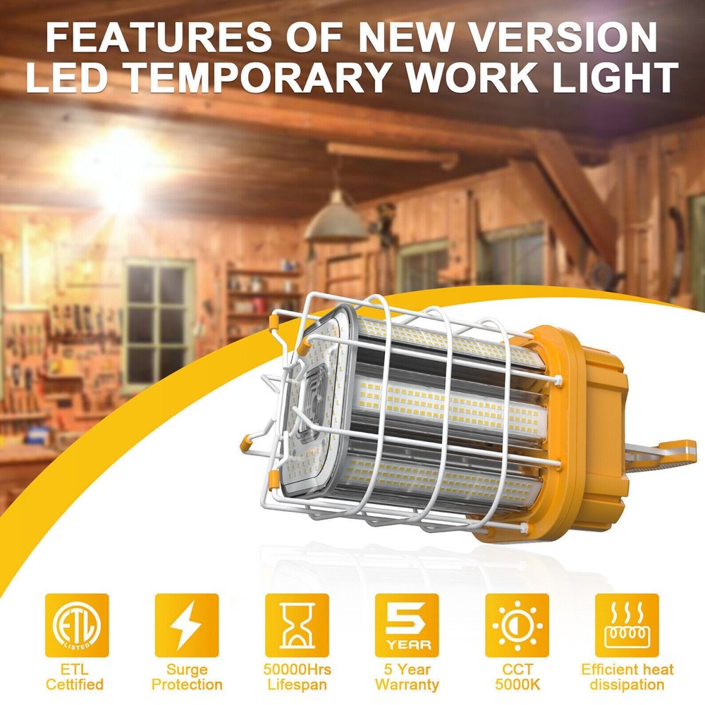 150W Linkable LED Work Light For Building Construction Jobsite Temporary Work