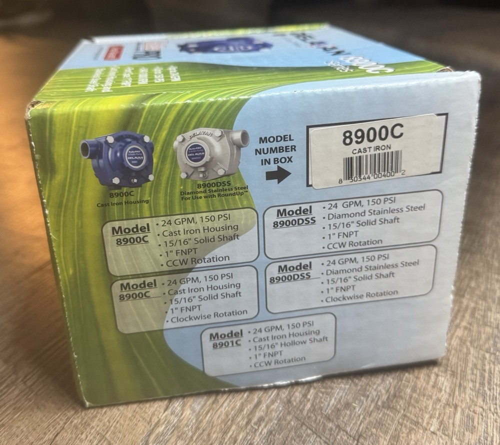 Delavan 8900C Series 8 Roller Pump