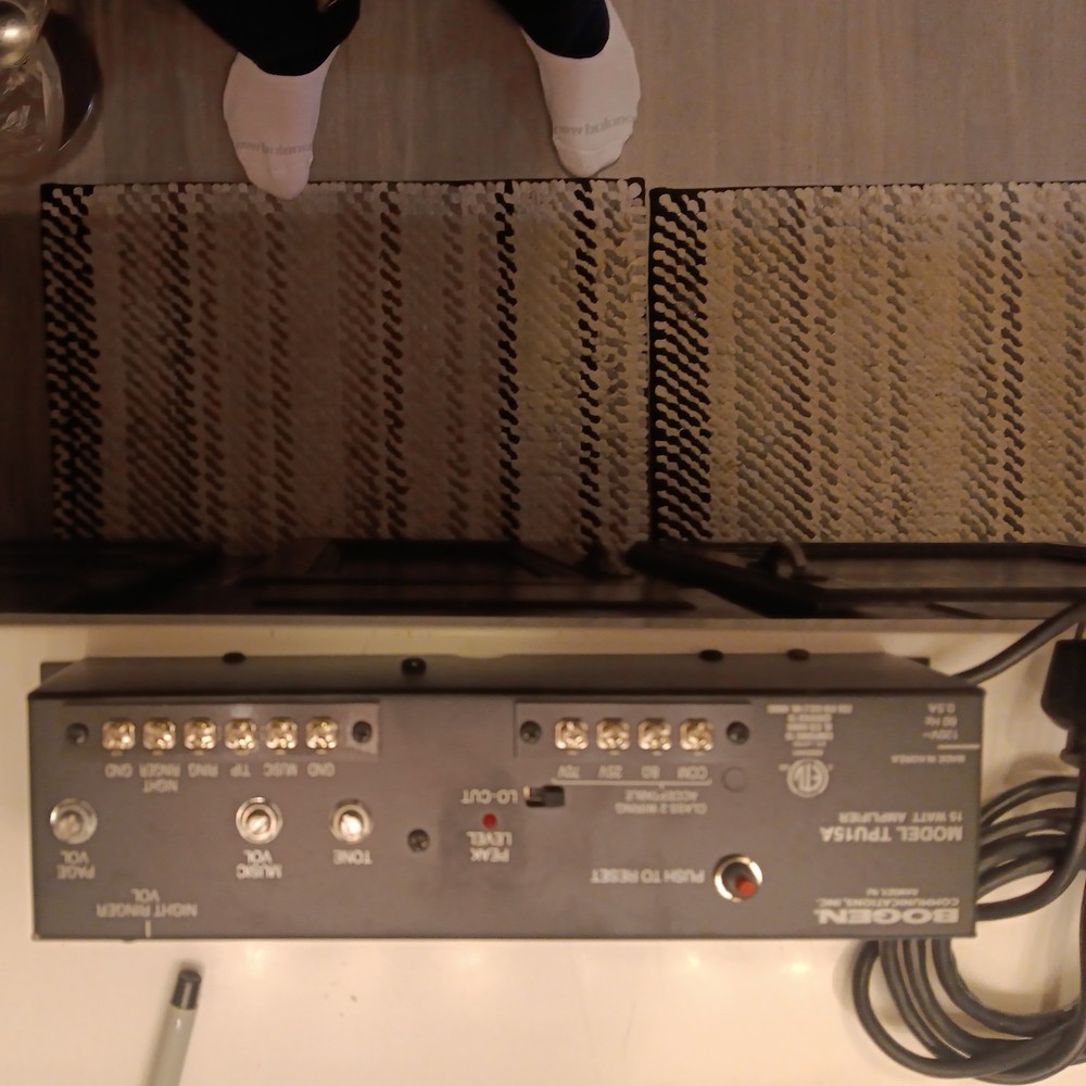 Bogen TPU15A Bogen 15 Watt Amplifier