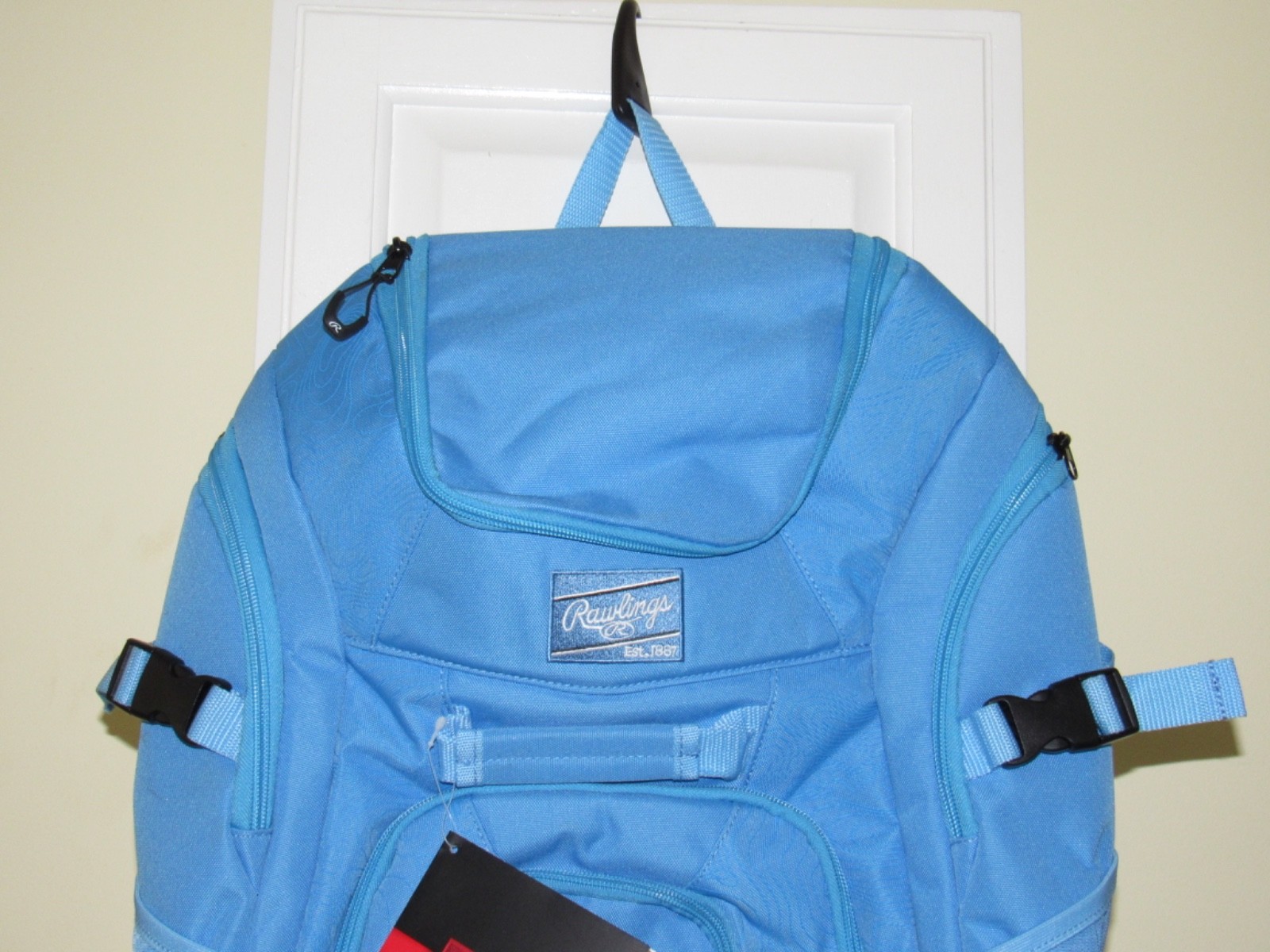 NEW Rawlings Franchise 2 Mark of a Pro Baseball Softball School Backpack Blue