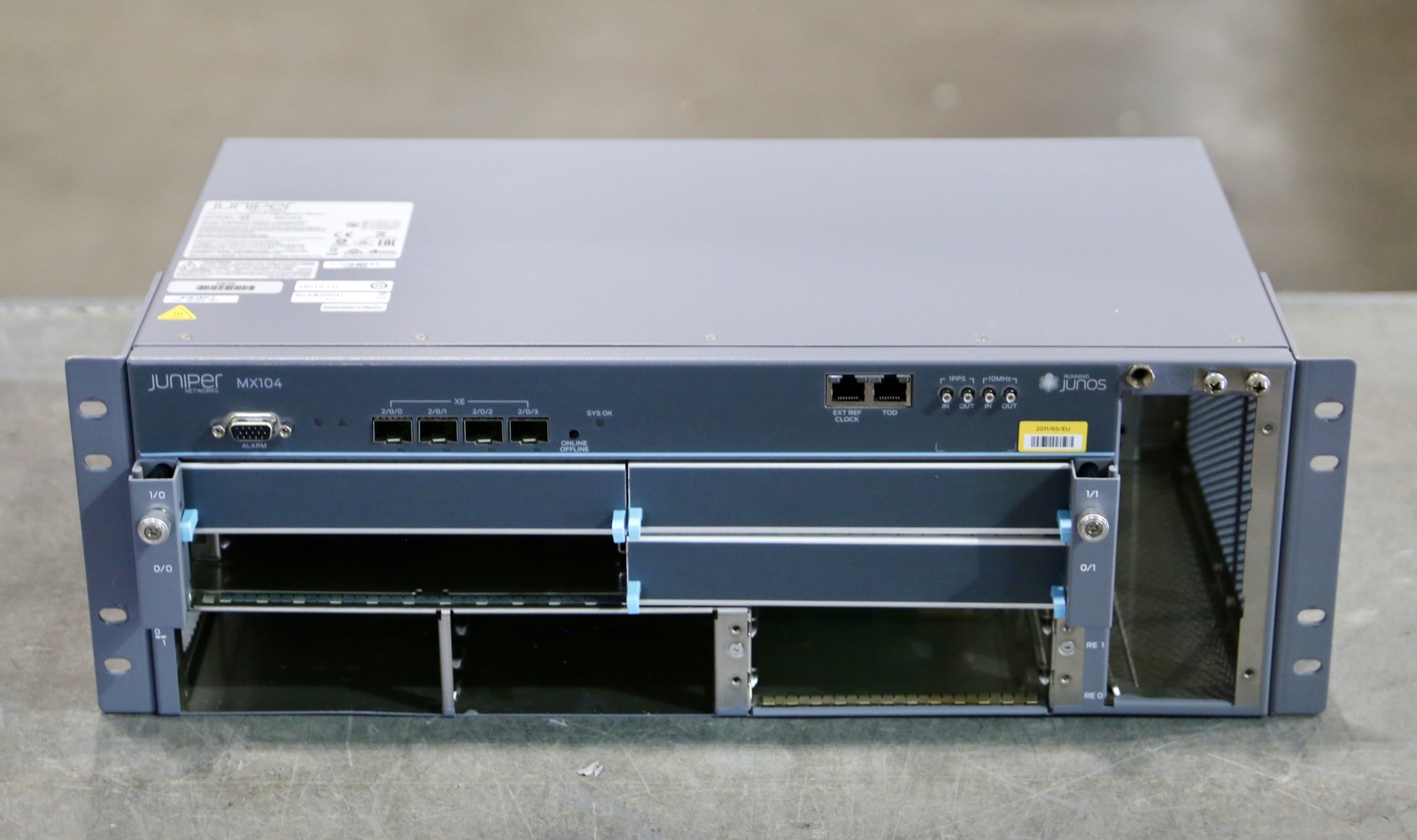 JUNIPER CHAS-MX104-S - MX104 Universal Access and Aggregation Router