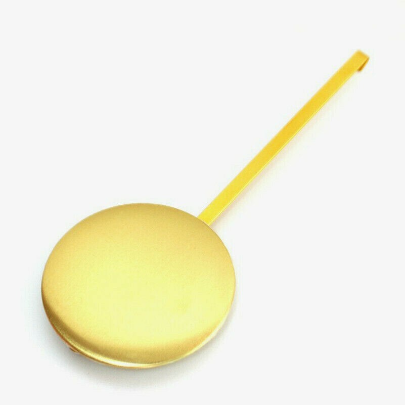 Universal Brass Replacement Clock Part Pendulum Movement Plated Gold Classic New